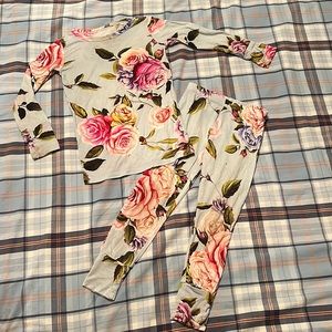 Posh Peanut Country Rose Pajamas